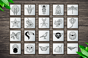 100 Geometric Animals Portraits, a Decorative Illustration by Arshad Ali (Thumbnail 10 of 11)