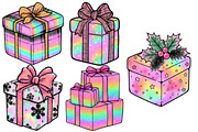 Christmas giftbox clipart, an Illustration by Designworld (Thumbnail 4 of 5)