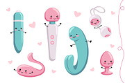 Sex Toys Characters 18+, an Object Illustration by Panna Limon Store (Thumbnail 3 of 7)