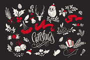 Christmas Hand-drawn Design Elements, a Decorative Illustration by Adiemus (Thumbnail 2 of 8)