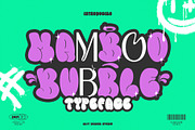 Mamboo Bubble Mix Graffiti Font, a Sans Serif Font by alit design (Thumbnail 1 of 20)