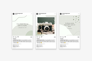 Instagram Puzzle Feed Canva - Olivia