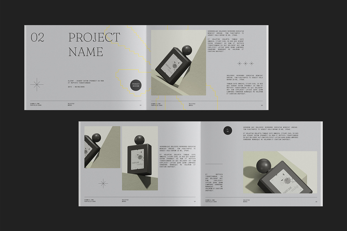 Design Portfolio Template - Portoe preview 2
