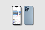 iPhone 13 Pro Max Mockup Bundles, an iPhone Mockup by Graphic Aesthetic (Thumbnail 16 of 22)