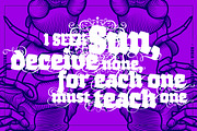 Wobegone, a Blackletter Font by Typogama (Thumbnail 8 of 14)