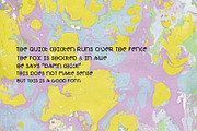 Amoureux de l'art FONT, a Font by CandiesnPixels (Thumbnail 6 of 6)