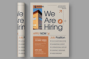 Hiring Announcement Flyer Template, a Flyer Template by ContestDesign (Thumbnail 4 of 4)