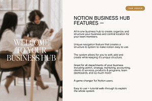 All-in-One Notion Biz Hub - Team