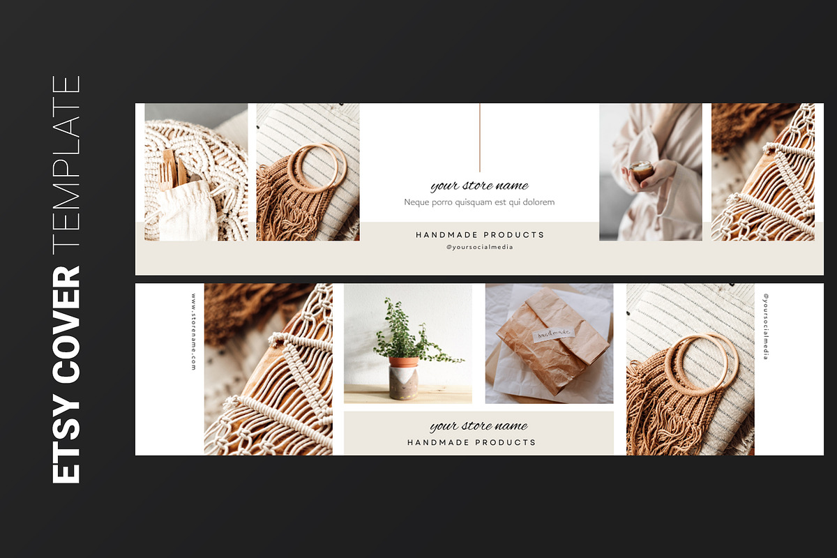 Canva ETSY Banner Template, a Templates & Theme by illycreative (Photo 8 of 9)