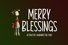 Merry Blessings Typeface