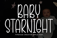 Baby Starnight | Script Font