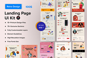 Landing Page Uikit