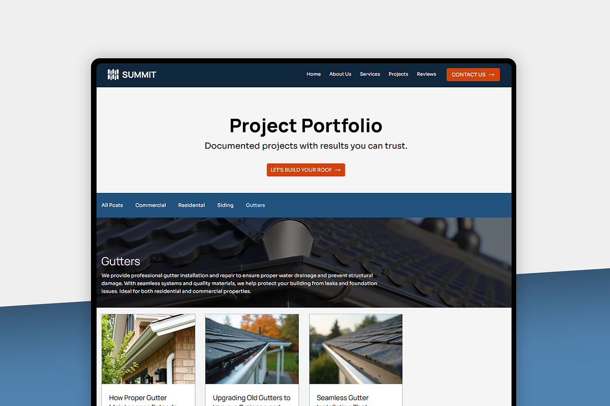 Roofing & Construction Website, a Wix Template by Kitteeh (Photo 14 of 17)