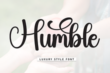 Humble | Script Font