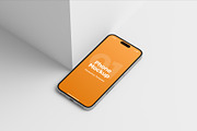 The Wall - iPhone 14 Pro Max Mockups, an iPhone Mockup by DreamVisuals (Thumbnail 4 of 4)