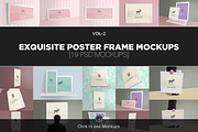 Photo & Poster Frame Mockup Bundle, a Print Template by ZippyPixels (Thumbnail 4 of 4)