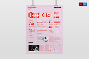 Brand Guidelines Poster Template, a Poster Template by BrandPacks