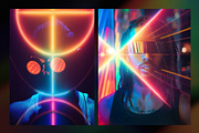 120 Retro Lights Photo Overlays, a Texture Graphic by ArtistMef (Thumbnail 14 of 14)