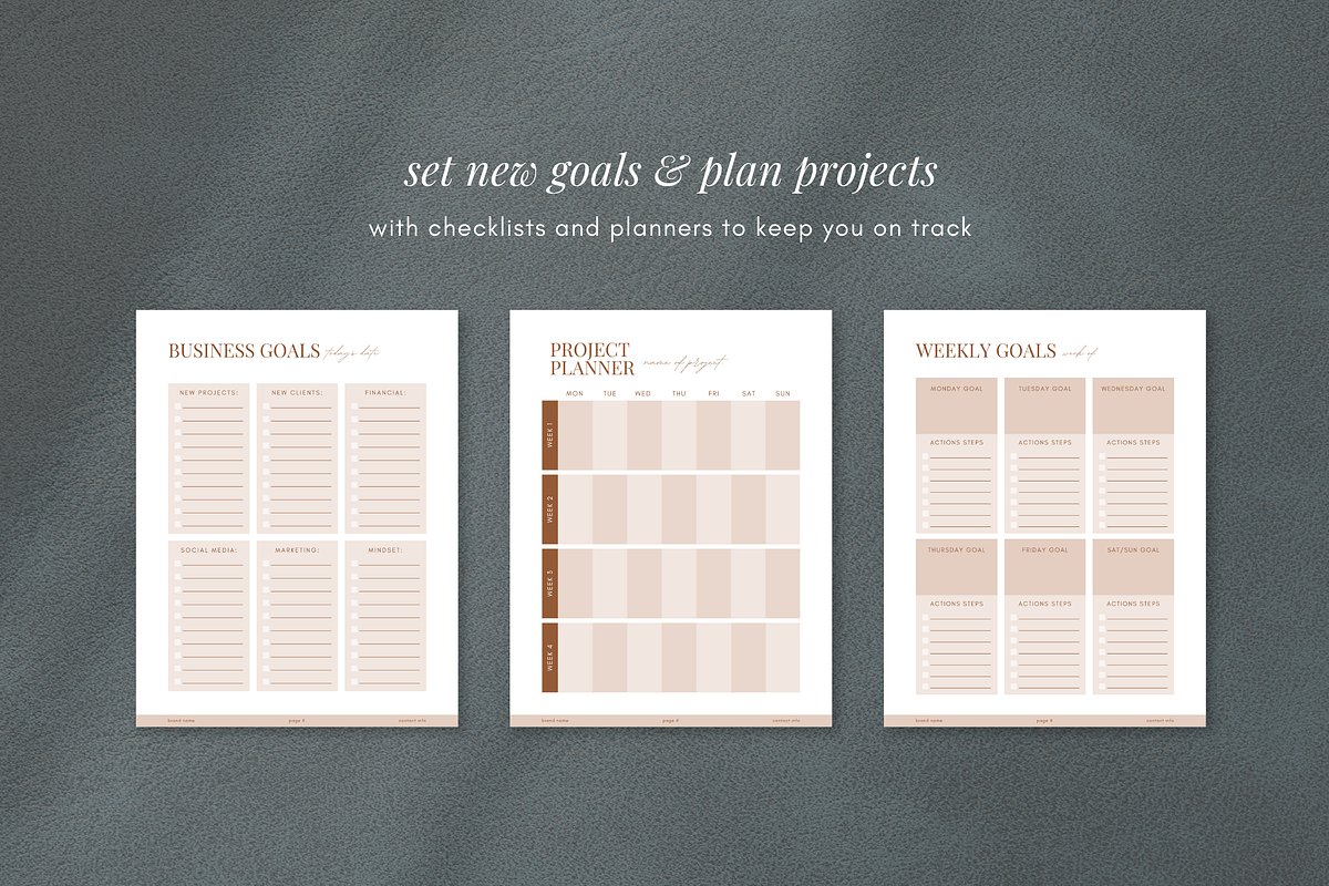 2024 Journal Planner Canva Template, a Design Template by Studio Soluna (Photo 9 of 14)