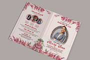 Funeral Program Template, a Brochure Template by AfzaalGraphics (Thumbnail 1 of 5)
