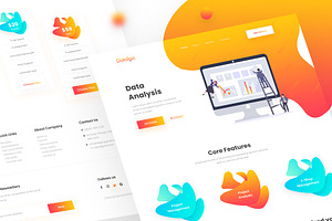 Data Analysis Landing Page