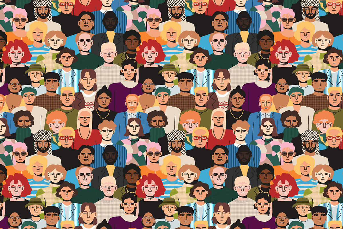 Men. Vector and raster graphics, a Person Illustration by Oliana Moroz (Photo 2 of 18)
