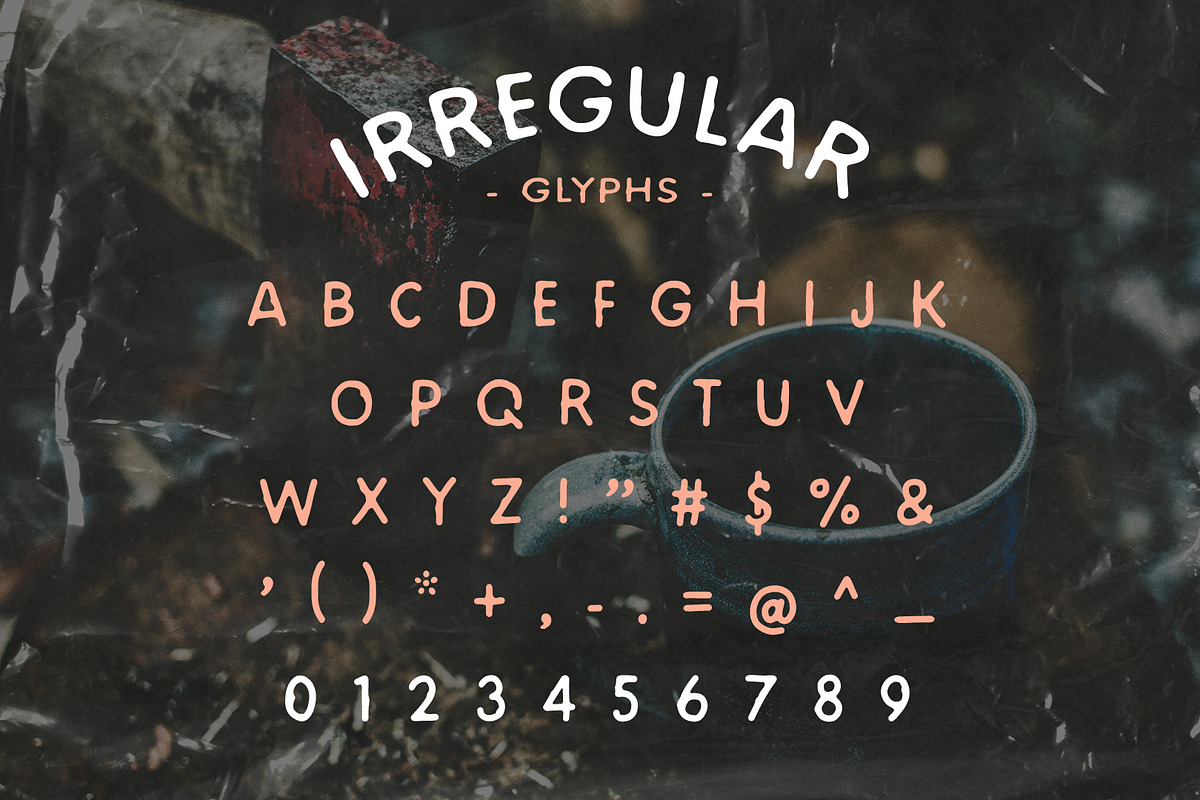 Irregular | Handmade Sans-serif Font preview 2