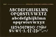 Naken Mantega - Font Duo Typeface, a Serif Font by MaikoHatta (Thumbnail 3 of 8)