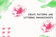 Watercolor Floral Brush, a Brush Add-On by Light & Line Designs (Thumbnail 4 of 5)