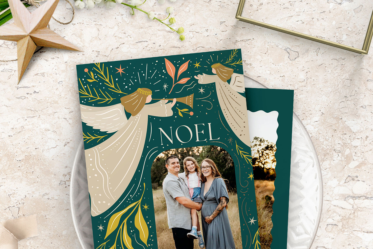 Religious Christmas Card Templates, a Card Template by 7th Avenue Designs (Photo 6 of 11)