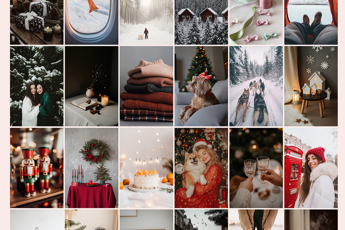 Joyeux Noel 300 Christmas Photos, a Holiday Photo by Muse Mockups (Photo 18 of 24)
