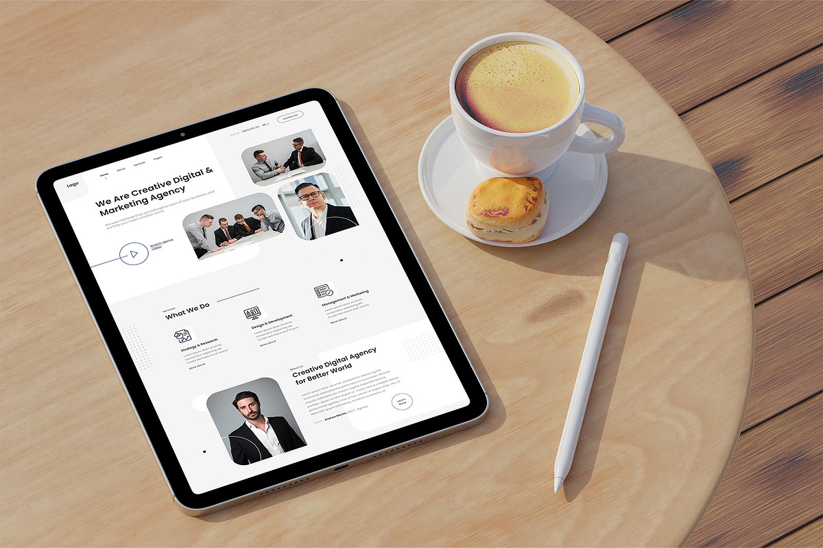 iPad Tablet Mockup Bundles, an iPad Mockup by Graphic Aesthetic (Photo 20 of 25)