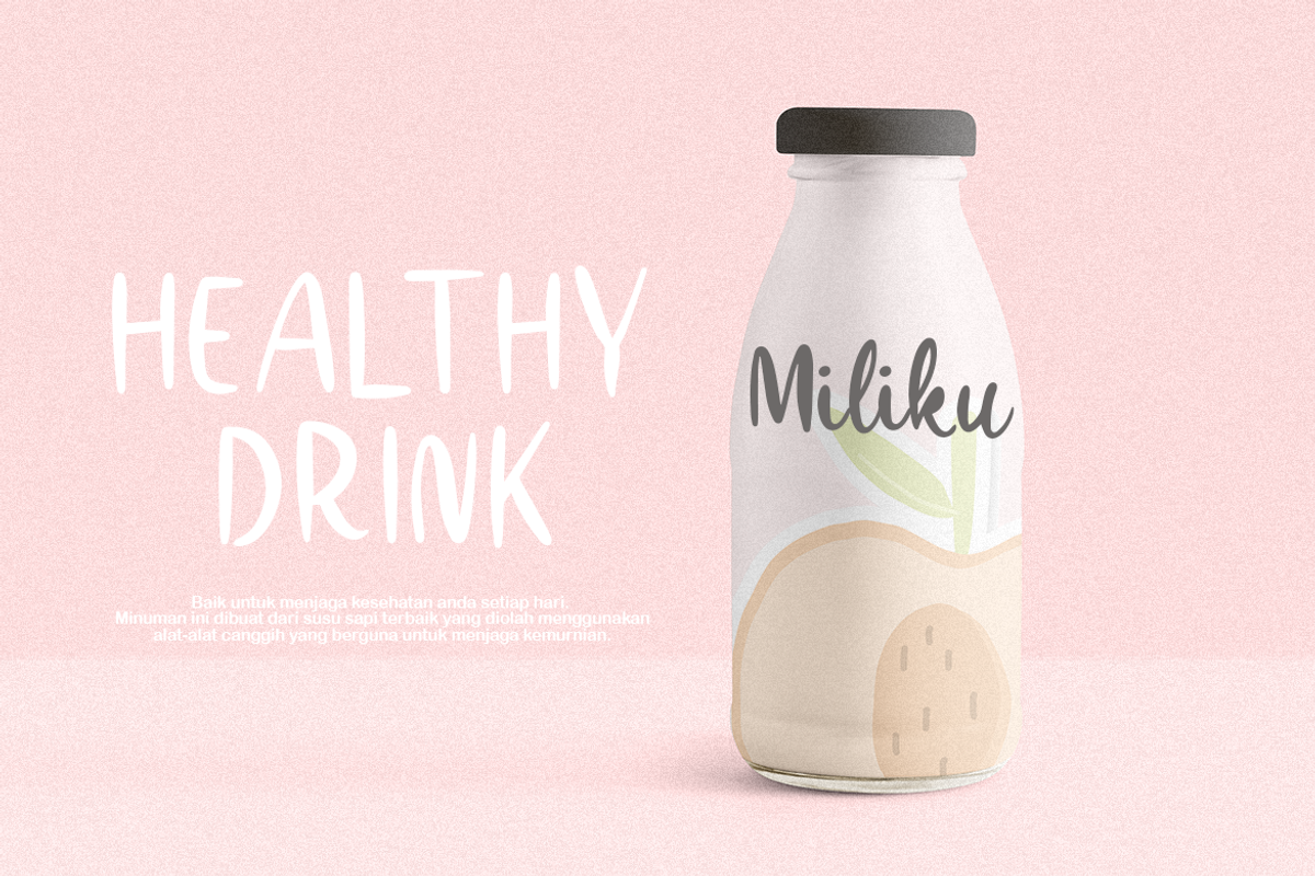 Merah Jambu, a Script Font by artism_design (Photo 6 of 7)