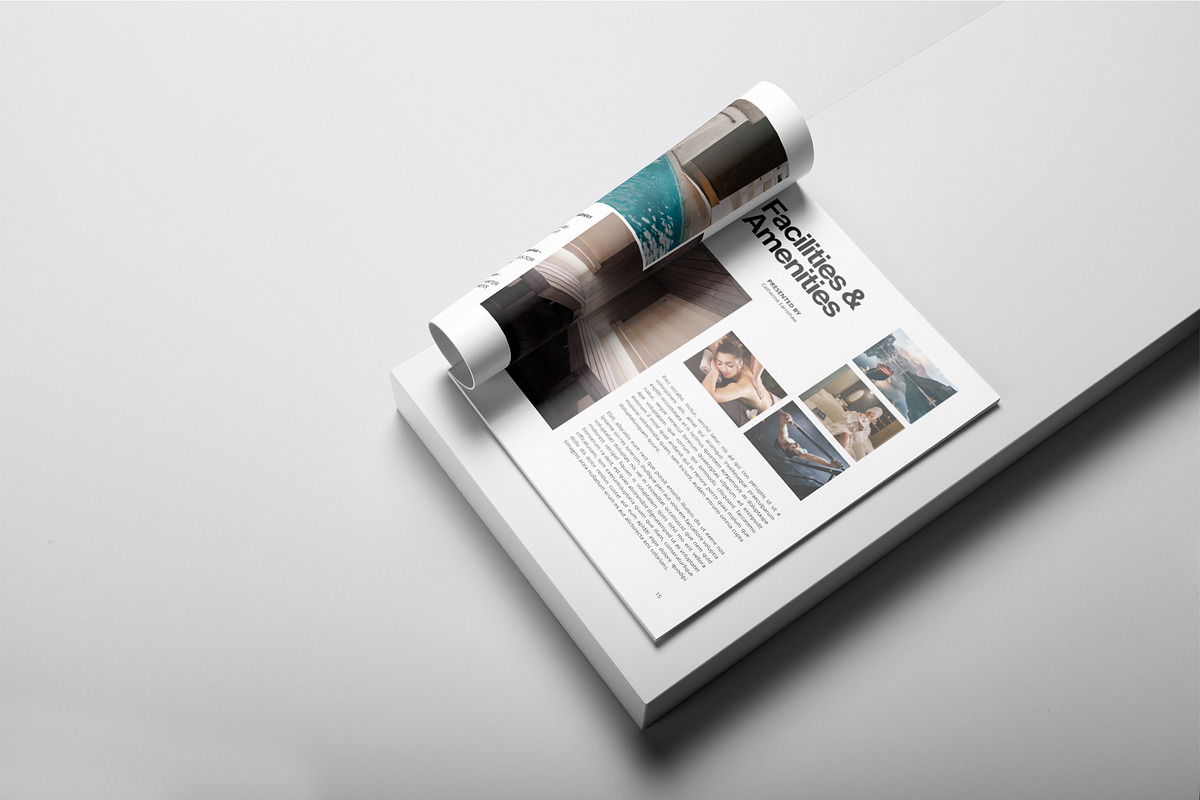 Travel Magazine Template, a Magazine Template by DesignCrest (Photo 8 of 13)