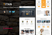 TITAN - Responsive Email Template, an Email Template by evethemes (Thumbnail 1 of 3)