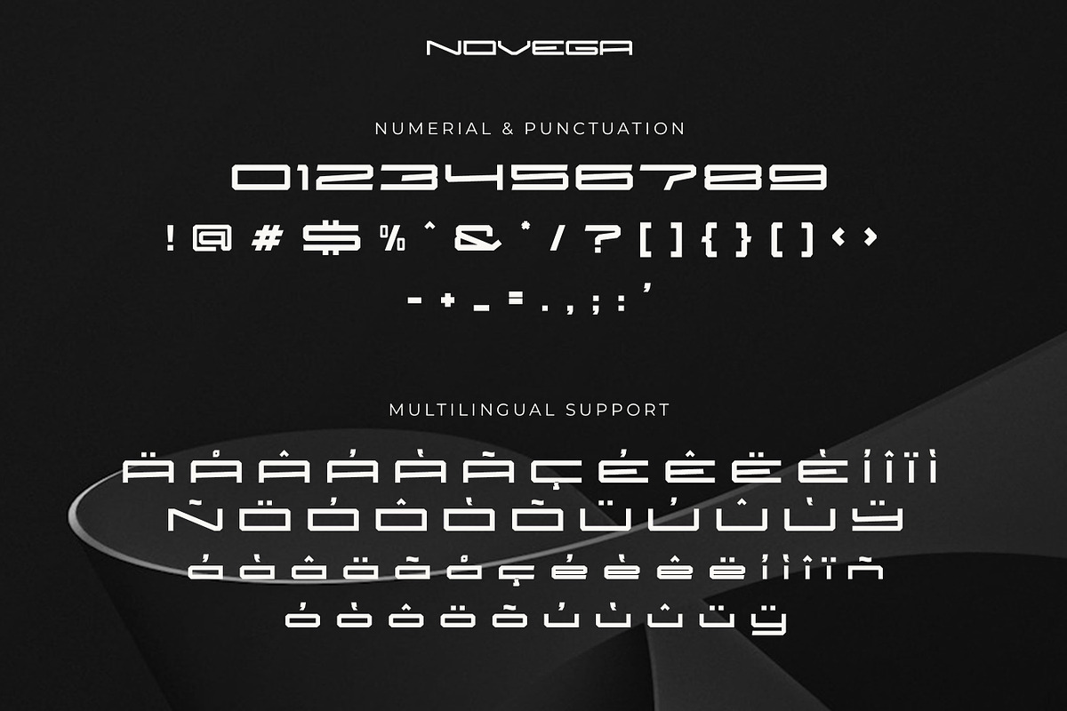 Novega - Sport Game Font, a Sans Serif Font by Flawless And Co (Photo 10 of 11)
