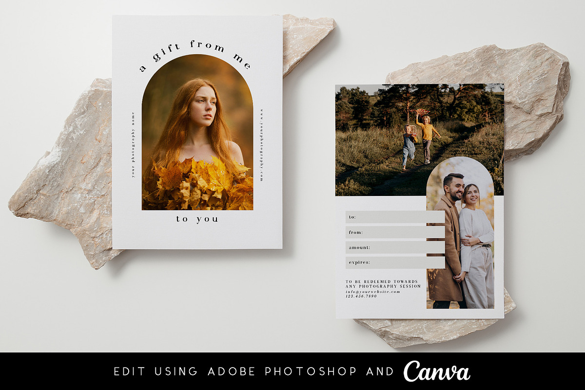 Photography Gift Certificate GIC011, a Templates & Theme by Always Templates (Photo 1 of 3)