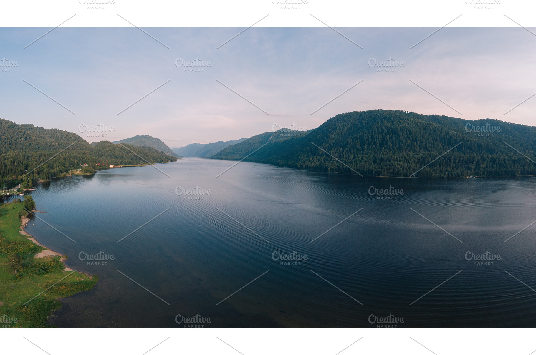 Lake Teletskoye in Altai Mountains, a Nature Photo by Jan Jack Russo Media