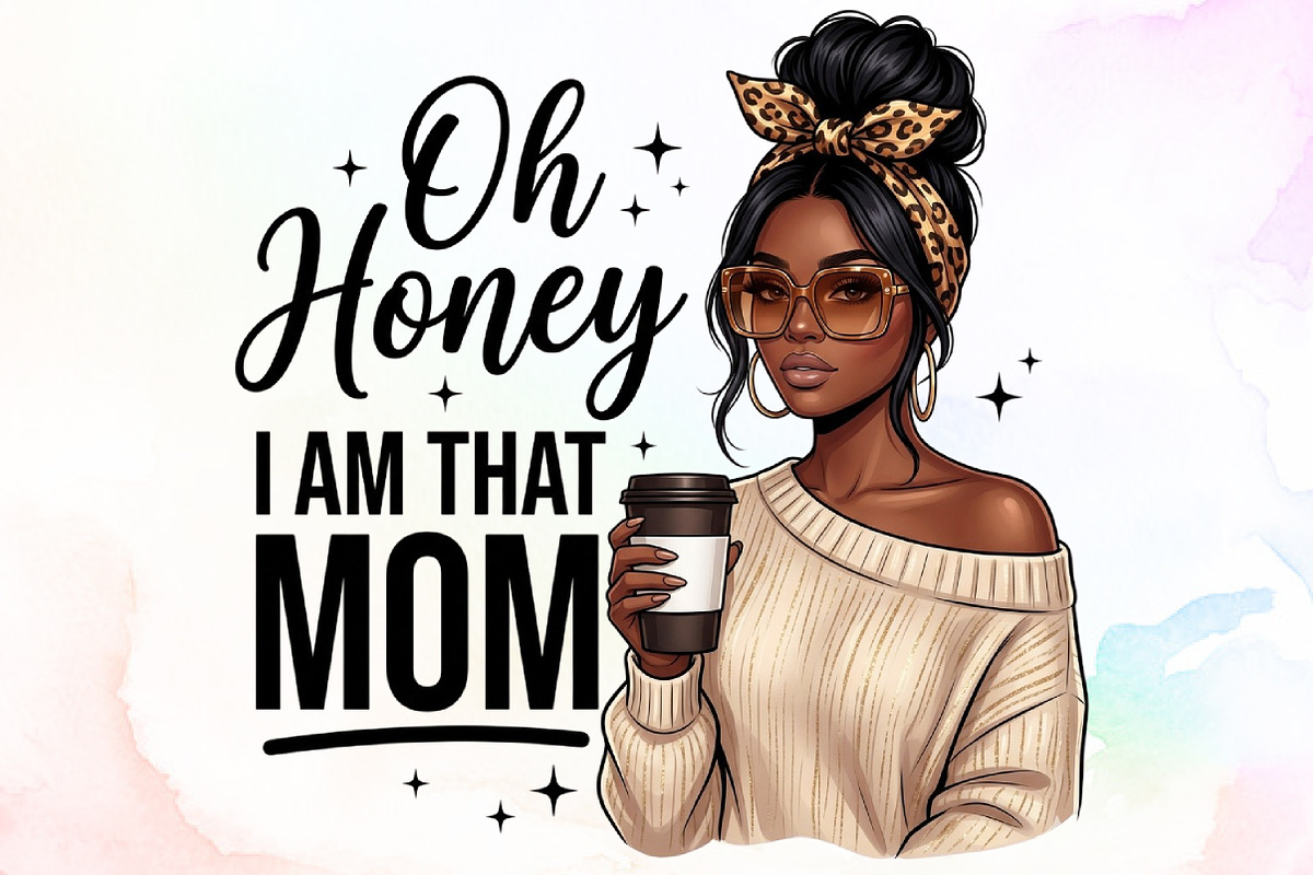 Leopard Mama Mothers Day Coffee Mom, a Seasonal Illustration by Sublimation Artist (Photo 1 of 9)