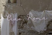 Rome & Cake: Relaxed Script, a Script Font by Mneme (Thumbnail 8 of 8)