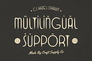 CS Hazel Drawn, a Sans Serif Font by Craft Supply Co. (Thumbnail 6 of 8)
