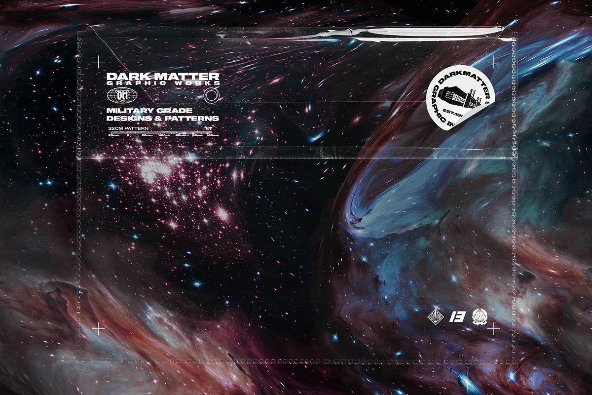 6x Space seamless pattern bundle, a Pattern Graphic by darkmatter_graphicworks (Photo 5 of 18)