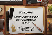 Popular otf FONT, a Script Font by Kapitosh (Thumbnail 3 of 3)