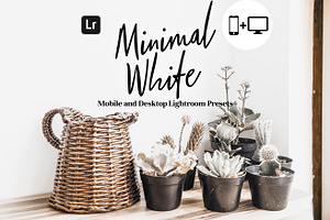 Minimal White Lightroom Presets