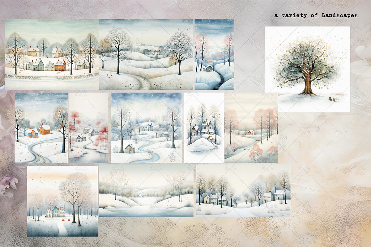 Winter Mouse Whimsy, an Animal Illustration by Dazzling Art Boutique (Photo 7 of 12)
