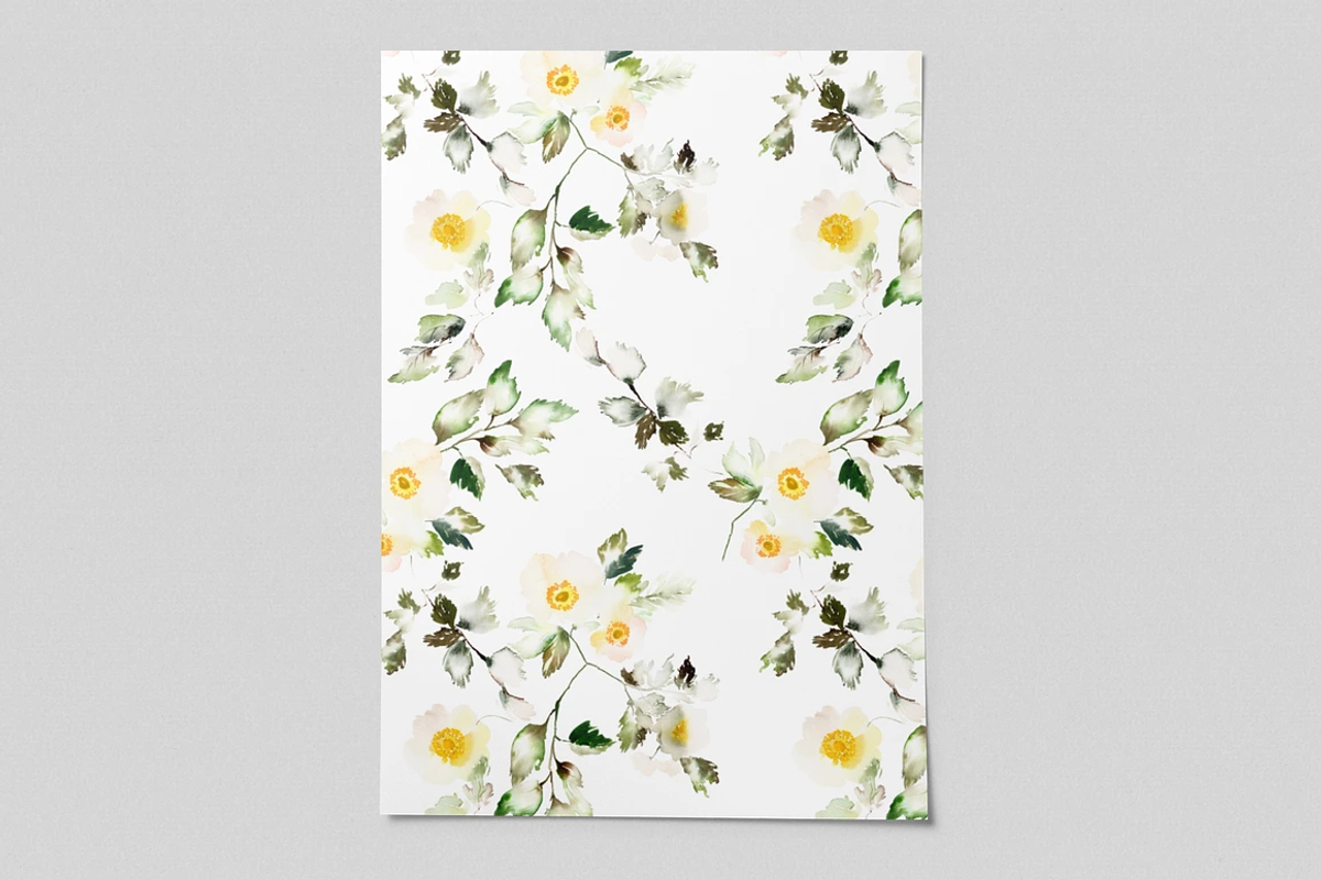 4-in-1 Watercolor Floral Bundle 03, an Illustration by Karma (Photo 20 of 33)