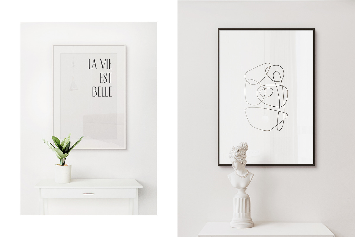 Frame Mockup Template Bundle Kit, a Product Mockup by FoundImages (Photo 9 of 27)