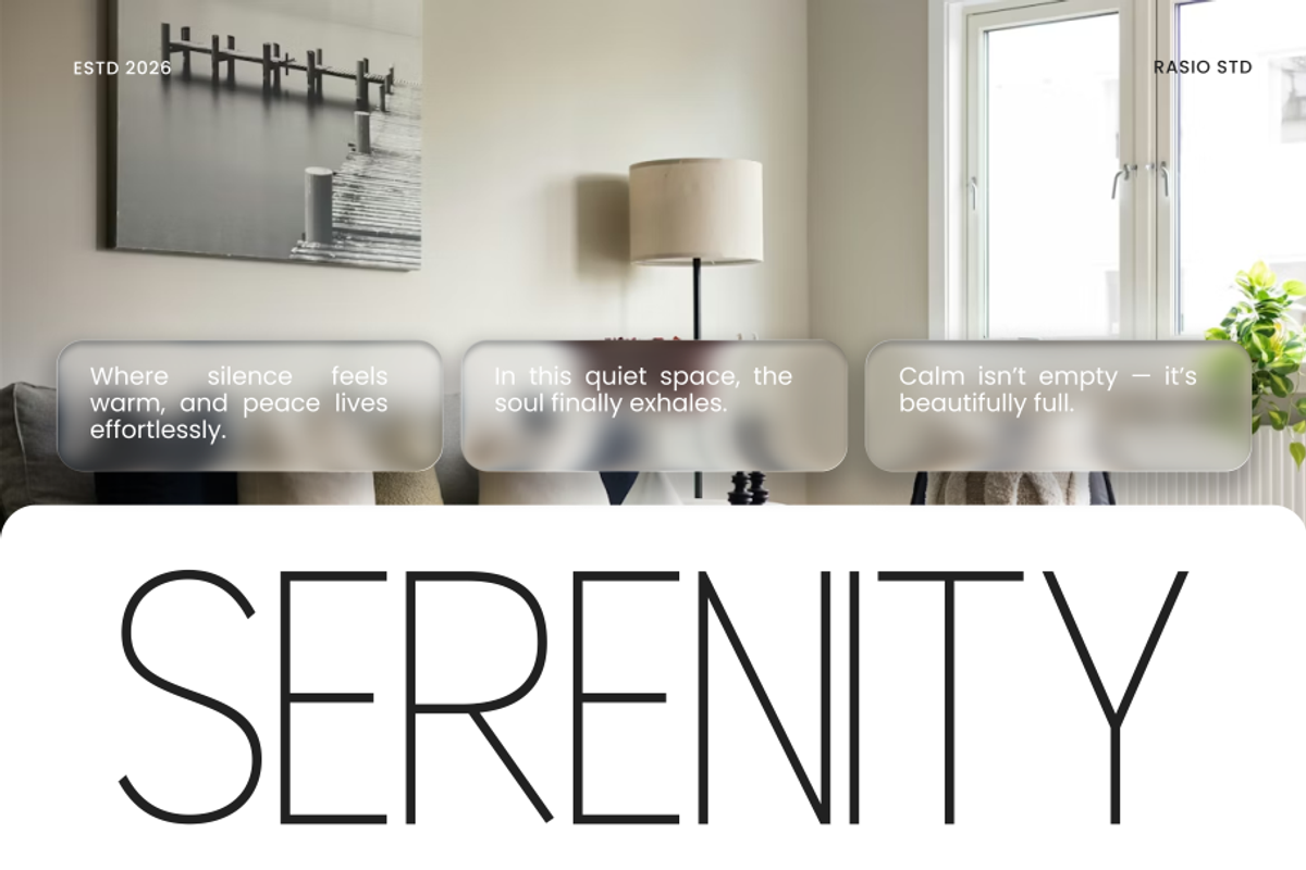 Lulane Modern Sans Serif Font, a Sans Serif Font by Rasio Studio (Photo 3 of 10)