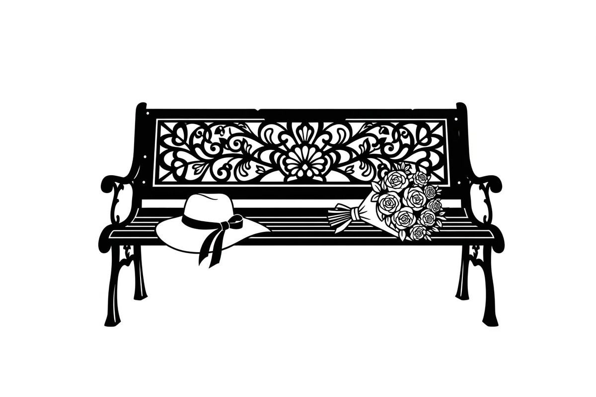 Vintage Park Bench Vector Bundle, an Illustration by jahid234 (Photo 18 of 49)