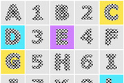 Boom - Postmodern 3D Font, an Object Graphic by Alina Sh (Thumbnail 3 of 8)
